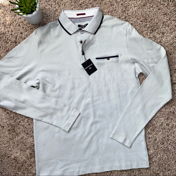 DONATED ❤️Men’s British Long Sleeve Cooper Polo - Picture 6 of 8